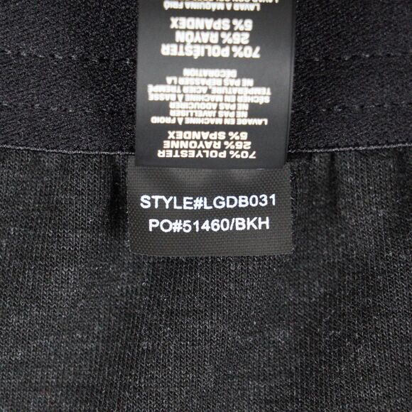 LEGENDS Hawthorn Tech Jogger Mens Large Black Heather 28" Inseam Cloud-Tech - Picture 4 of 12